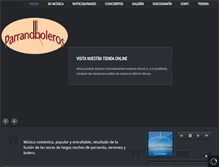 Tablet Screenshot of parrandboleros.com